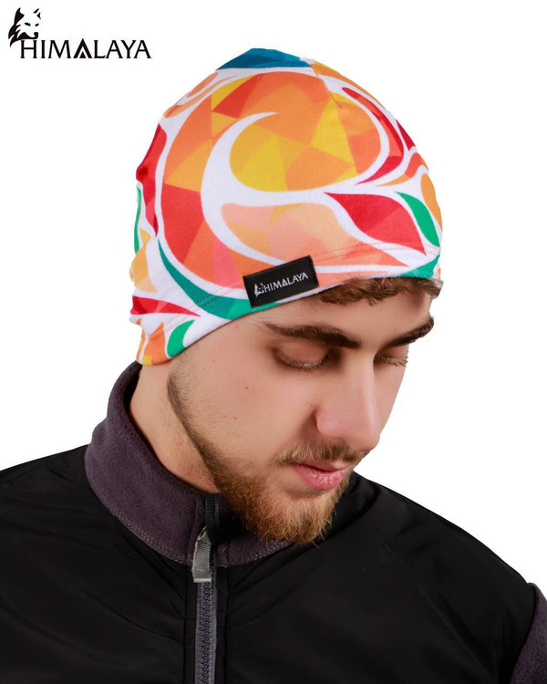 کلاه طرحدار رنگی