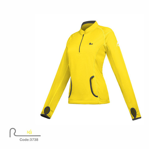 بلوز فینگردار زرد