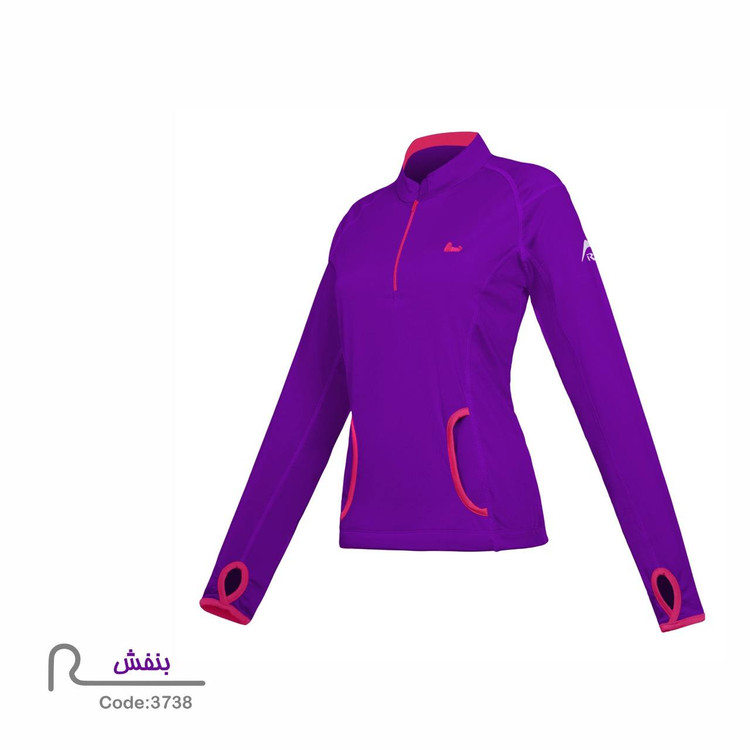 بلوز فینگردار بنفش